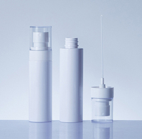 Flacon pulvérisateur transparent en plastique PET de haute qualité pour cosmétiques, 50ml, 80ml, 100ml, 120ml – Vente directe usine