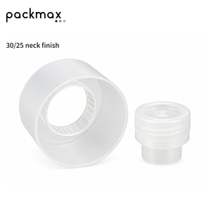 Tapa de Botella de 28 mm Ecológica para Separación de Sólidos y Líquidos, Tapa de Plástico de una Pieza para Envases de Cosméticos - Product Image 2