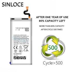 SINLOCE Batteria per Cellulare di Alta Qualità all'Ingrosso, Produzione di Fabbrica per <span class=keywords><strong>Samsung</strong></span> S8 <span class=keywords><strong>Active</strong></span> SM-G892A SM-G892U EB-BG892ABA - Product Image 2