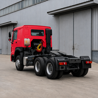 Camion tracteur d'occasion Sinotruk HOWO 371 6X4 Euro 2 Diesel 371HP LHD fiable pour le transport minier à vendre
