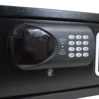 Coffre-fort électronique avec carte RFID et clavier numérique, armoire de sécurité à code, coffre-fort antivol pour hôtel, maison, bureau