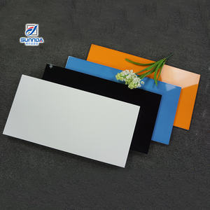 Carreaux de métro muraux en céramique de petite taille, différentes couleurs pures, surface brillante, anti-salissure, nettoyage facile, bord biseauté droit intérieur - Product Image 5