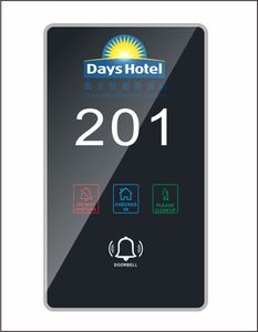 <strong>Customization</strong> Smart Touch Screen Door <strong>Numbers</strong> Sign Hotel Room <strong>Number</strong> Plate Electronic Doorplate With Room <strong>Number</strong> - Product Image 3