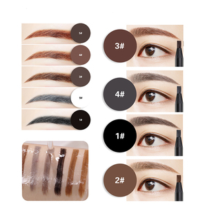 Bút Chì Kẻ Mày Chống Nước Siêu Nhỏ PMU Trang Điểm Vĩnh Viễn Cho Người Thuần Chay Hàn Quốc Nhà Cung Cấp Logo Tùy Chỉnh 2022 Nhãn Hiệu Riêng Kèm Cọ - Product Image 3