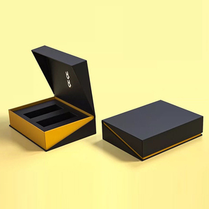 Lipack Caja de embalaje para el cuidado de la piel Caja de perfume de papel con inserto de espuma - Product Image 1