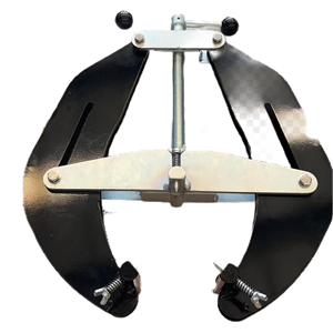 Pince de soudage manuelle portable en acier A3 E-Work pour tuyaux, plage de serrage bout à bout 127-300 mm - Product Image 1
