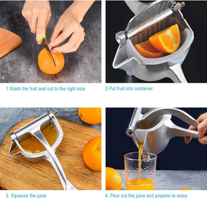 <span class=keywords><strong>Presse</strong></span>-agrumes manuel de haute qualité pour oranges et citrons, en alliage d'aluminium, antiadhésif, pour la cuisine - Product Image 2