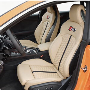 Proveedor de Fundas de Asiento de Coche Personalizadas de Cuero Impermeable y Resistente a la Intemperie para <span class=keywords><strong>Audi</strong></span> S5 <span class=keywords><strong>Sportback</strong></span> 2018, Servicio OEM, MOQ Bajo - Product Image 3