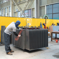 Transformateur de distribution triphasé haute tension Zhongtie S11 10 kV 11 kV 315 kVA 50 kVA 1500 kVA, transformateur immergé dans l'huile