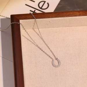 놀라운 멋진 스테인레스 스틸 여성 소녀 목걸이 말 보석 여성 선물용 - Product Image 3