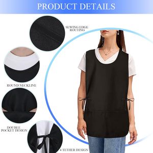 เสื้อกั๊กผ้ากันเปื้อนแบบหนาพิเศษสำหรับงานโฆษณา พิมพ์โลโก้ได้ ใช้สำหรับพนักงาน ชุดยูนิฟอร์ม ทำความสะอาด ครัว ทำอาหาร ซ่อมรองเท้า - Product Image 3