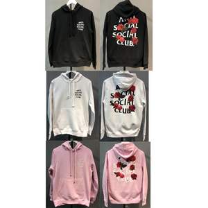 Sudadera con capucha rosa de gran gramaje con gráfico X y texto llamativo, corte holgado, estilo streetwear, venta al por mayor, suministro a granel 2026SS <span class=keywords><strong>ASSC</strong></span> - Product Image 2