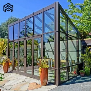 Proveedor de alta calidad <span class=keywords><strong>Solarium</strong></span> Porche cerrado Conservatorio Four Seasons Winter Garden Aluminio Sunroom - Product Image 1