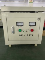 Transformador de Instrumentación Trifásico OSG-400KVA, Salida 360V/380V/400V, Bobinado de Cobre/Aluminio, Alta Eficiencia, 220V/240V