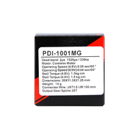 Moteur numérique sans noyau JX Servo PDI-1001MG 10g 6.0V pour voitures RC, hélicoptères, boîtier entièrement en aluminium, connecteur métallique, pièces de jouets