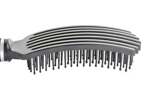 Cepillo Desenredante para Cabello con Cerdas de Nylon Resistentes al Calor, Diseño Personalizado Negro de 9 Líneas - Product Image 4