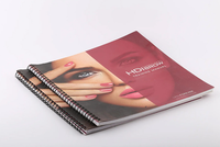 Brochure d'entreprise personnalisée, magazine, papier couché de haute qualité, emballage brillant