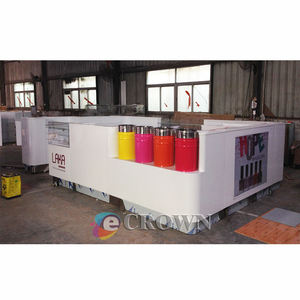 Modern Manicure Work Station Interior Shop Wall Mounted Nail <strong>Beauty</strong> Kiosk Cabinet HQ <strong>Nailer</strong> for Nail ODM OEM - Product Image 4