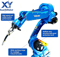 Brazo Robótico YASKAWA MOTOMAN GP25 de 6 Ejes, Carga Útil de 25 kg, para Soldadura por Arco, Fabricación de Metales, Estructuras de Acero, Soldadura de Piezas de Automóviles