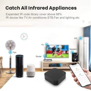 Wifi <span class=keywords><strong>IR</strong></span> điều khiển từ xa phổ hồng ngoại với Google Alexa điều khiển bằng giọng nói cho thiết bị nhà tuya thông minh sản phẩm nhà - Product Image 2