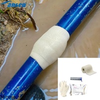 Bande de protection pour tuyaux en fibre de verre de qualité supérieure, imprégnée de résine à durcissement à l'humidité, pour usage industriel