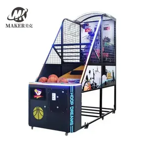 Hot bán USA đồng tiền Hoạt động đường phố bóng rổ chụp Arcade trò chơi máy bóng rổ Arcade trò chơi máy để bán