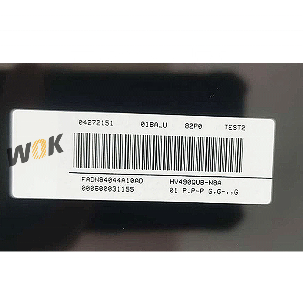 HV490QUB-N8A lcd Screen Open Cell New Lcd Panel Tv Screen Panel for 49 Inch BOE