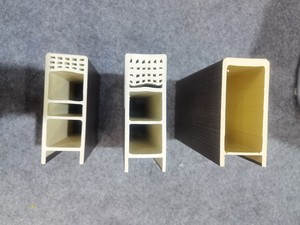 Hot bán ở Trung Đông không thấm nước WPC khung cửa với architrave <span class=keywords><strong>PVC</strong></span> phim cán - Product Image 6