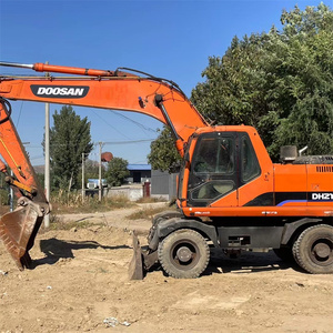 حفار دوسان بعجلات Dh210w-7 مستعمل للبيع، ماكينة مستعملة، حفار دوسان بعجلات Dh210w-7 مستعمل متوفر في المخزون - Product Image 5