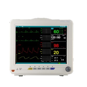Monitor de Paciente Multiparamétrico Portátil Mk Pm12 con ECG y Batería Integrada, Certificado CE para Uso en Todo el Cuerpo - Product Image 5