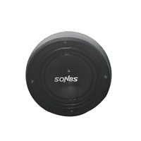 Haut-parleur suspendu portable passif SONBS 3/6W noir et blanc pour installation sonore en restaurant