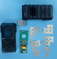Caja para Baterías de 20 Celdas 21700 con Placa PCB de Carga Balanceada BMS para Herramientas Eléctricas MAK MKT 18V 21V