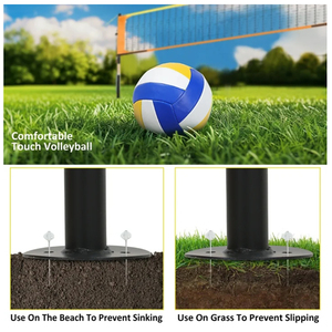 Fangsheng bóng chuyền <span class=keywords><strong>Net</strong></span> Hệ thống thiết lập cho sân sau 32*8 feets ba chiều cao có thể điều chỉnh bóng chuyền <span class=keywords><strong>Net</strong></span> Set cho bãi biển sân sau - Product Image 5