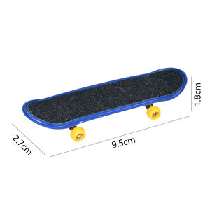 Ensemble de <span class=keywords><strong>mini</strong></span> skateboards à <span class=keywords><strong>doigts</strong></span> en alliage, jouet de skatepark <span class=keywords><strong>pour</strong></span> enfants, jouet anti-stress, cadeau de fête, cadeau d'anniversaire - Product Image 5