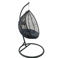 Chaise de balançoire de jardin de plage élégante chaise suspendue Love Egg Outdoor