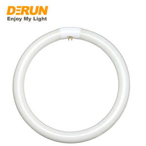 Lámpara Fluorescente Circular de Alto Brillo CRI80, 220V, 22W, <span class=keywords><strong>32W</strong></span>, 40W, 55W, T5, T9, Bombilla de Anillo, 6500K, Luz Blanca Diurna, para Iluminación de Techo - Product Image 5
