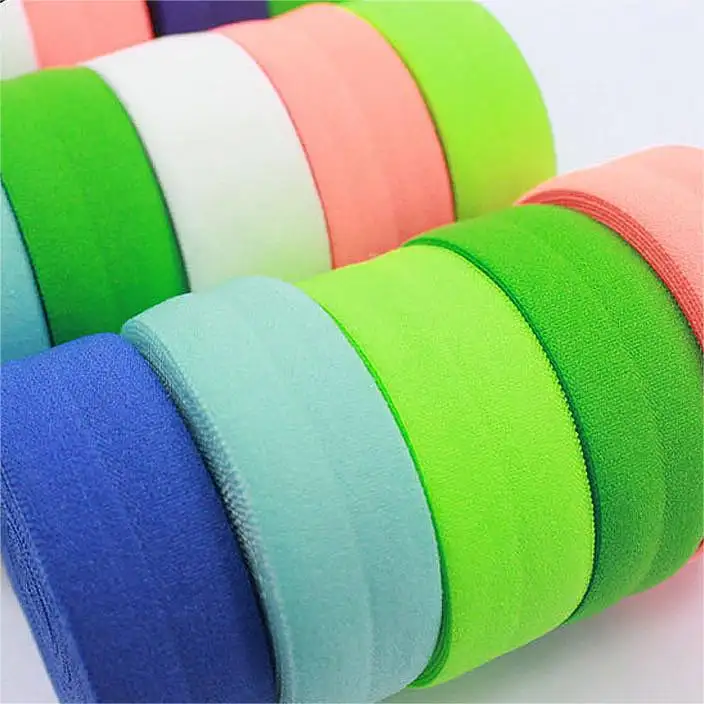 Factory stock lot wholesale high quality spandex gold elastic band elastic for underwear like bra.