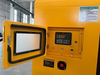 Groupe électrogène silencieux de 100 kW à faible niveau sonore, homologué EPA, pour l'alimentation de secours des hôpitaux/hôtels