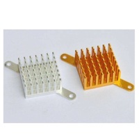 Disipador de Calor de Aluminio para CPU, GPU, VGA, RAM, LED, IC, de 14x14x8mm