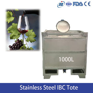 Barile in Acciaio Inox SUS304 da 1000L per Stoccaggio Vino, Conforme FDA ed EU, Rivestimento Antiruggine, Riutilizzabile, Garanzia 5 Anni - Product Image 1