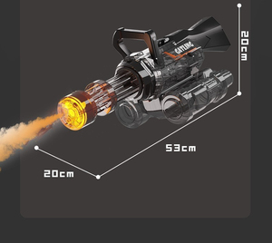 Pistolet à eau électrique Gatling pour adultes, nouveau pistolet à eau avec lumière LED, jouets d'été pour l'extérieur - Product Image 2