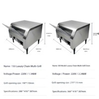 Machine à griller le pain industrielle Hoduwise, four à pain multi-grilles commercial pour hôtel, café