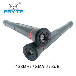 โมดูล Lora Ebyte TX433-JZ-10 โซลูชั่น IoT เครื่องส่งและรับสัญญาณ RF เสาอากาศกำลังขยายสูง 433Mhz เสาอากาศยางแบบตรง - Product Image 6