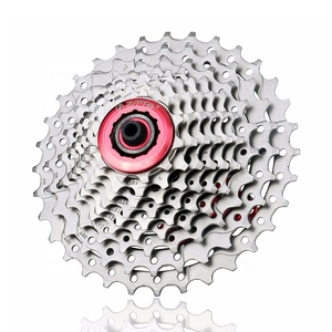 <span class=keywords><strong>Cassette</strong></span> de roue libre de vélo à entraînement super fluide en acier de haute qualité à <span class=keywords><strong>9</strong></span> <span class=keywords><strong>vitesses</strong></span> 11-32T pour VTT et vélos de <span class=keywords><strong>route</strong></span> - Product Image 1