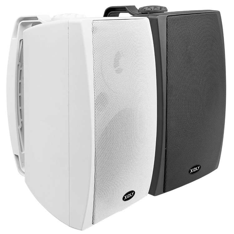 XIDLY Outdoor Waterproof 100V 2 Way Wall Mount PA Speaker With Bracket For Commercial Church School Stadium Mosque