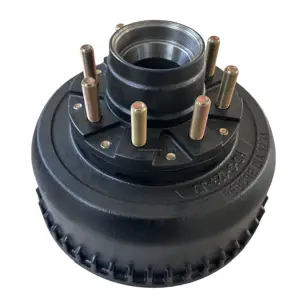 Factory Outlet Low Prices 12.25 Inch Trailer Hub And Brake Drum For 10000 Lb Truck Brake Drum Rv Axle