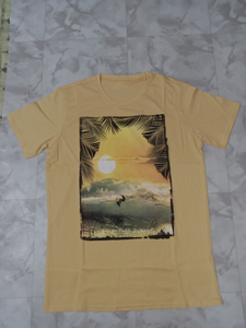 T-shirt pour homme 100 % coton tissé respirant et écologique, de créateur, haute qualité, tendance, décontracté, pour les sorties, vente en gros OEM à bas prix - Product Image 5