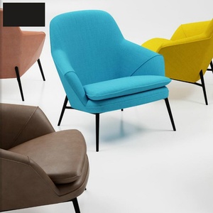 Sillones Modernos de Tela de Lujo para Conferencias, Sofá Tipo Concha para Descanso, Sillón Moderno con Brazos para Sala de Estar - Product Image 6