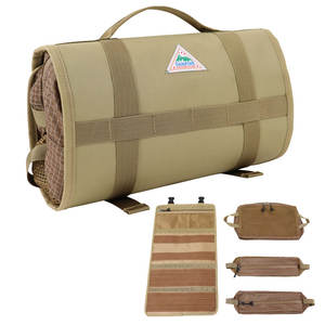 Sac de rangement pliable pour clous de tente de camping extérieur grand format Vietnam, sac à outils portable simple pour clous de tente et marteau, sac isotherme - Product Image 1