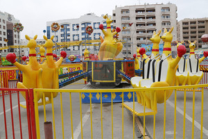Jeux de parc d'attractions <span class=keywords><strong>les</strong></span> <span class=keywords><strong>plus</strong></span> intéressants à vendre Équipement professionnel de kangourou sautant en plein air - Product Image 5